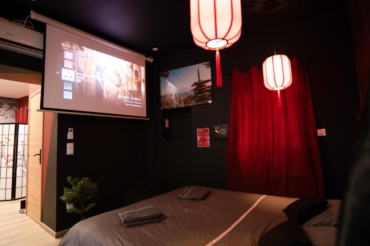 Capsule Japon - Jacuzzi - Netflix & Ecran Cinema - Xbox Apartment Trith-Saint-Leger Exterior photo
