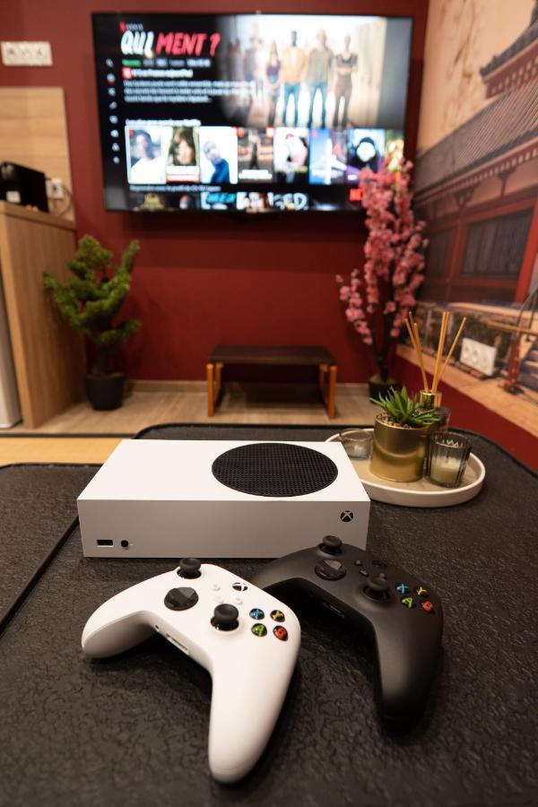 Capsule Japon - Jacuzzi - Netflix & Ecran Cinema - Xbox Apartment Trith-Saint-Leger Exterior photo