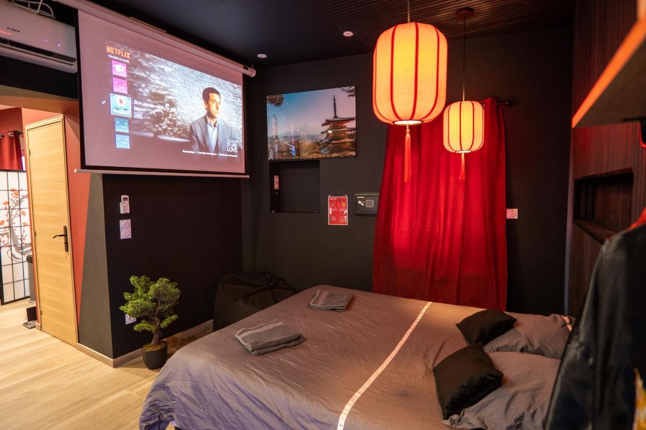 Capsule Japon - Jacuzzi - Netflix & Ecran Cinema - Xbox Apartment Trith-Saint-Leger Exterior photo
